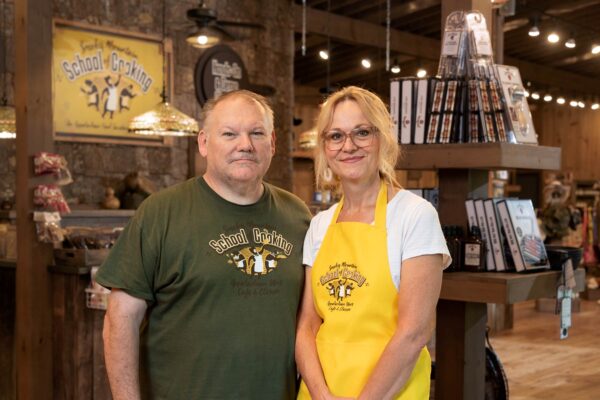 Shawn and Stephanie Foley, co-founders of Smoky Mountain School of Cooking